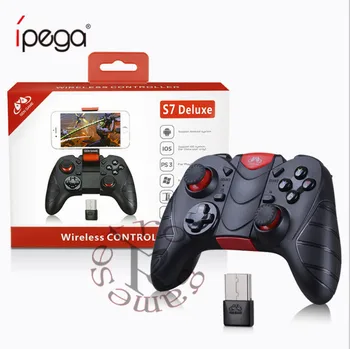 

GEN GAME S7 Deluxe Gamepad Wireless Bluetooth 3.0 Joystick Game Controller for iPhone iPad Samsung Huawei TV Box