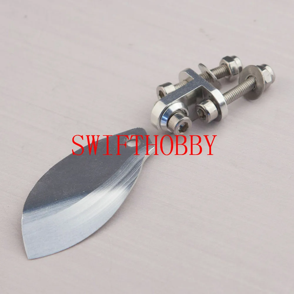 

1pc CNC Aluminum Turn Fin 35x30mm For Marine For RC Boat