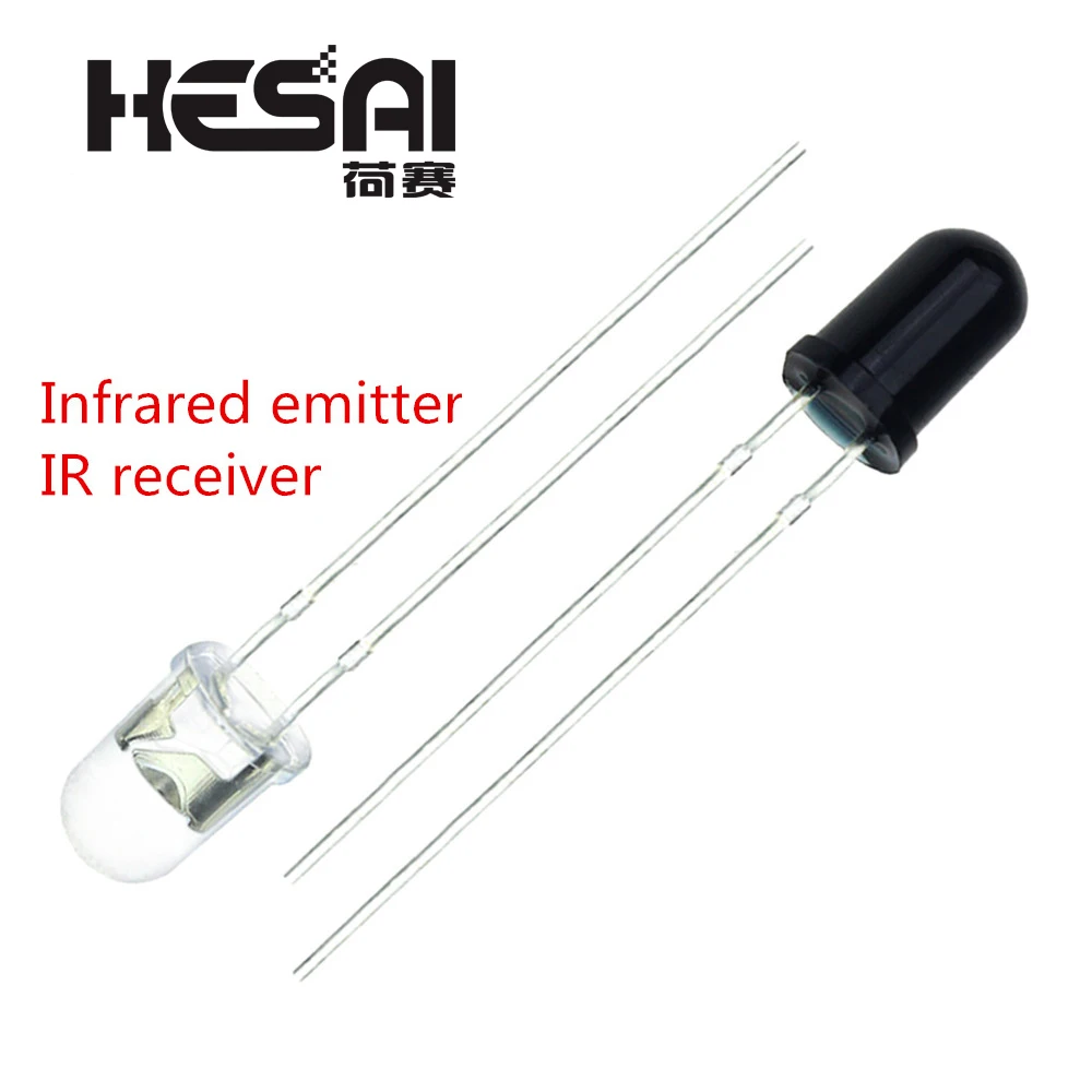 5mm 940nm LEDs Infrared Emitter and IR Receiver Diode Diodes 301Ain Diodes from Electronic