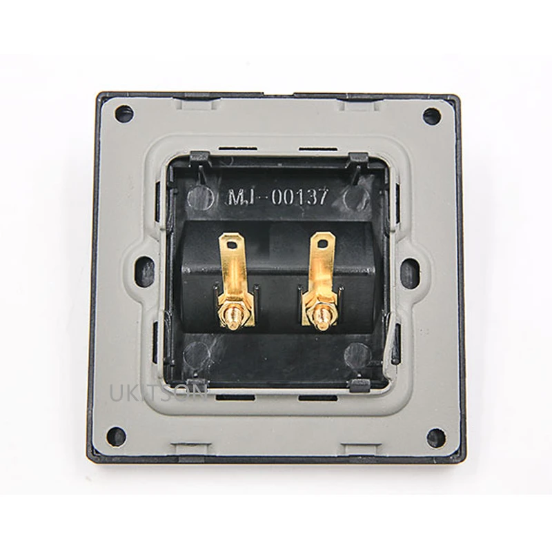 black color 2 Ports speaker wall panel pic 2