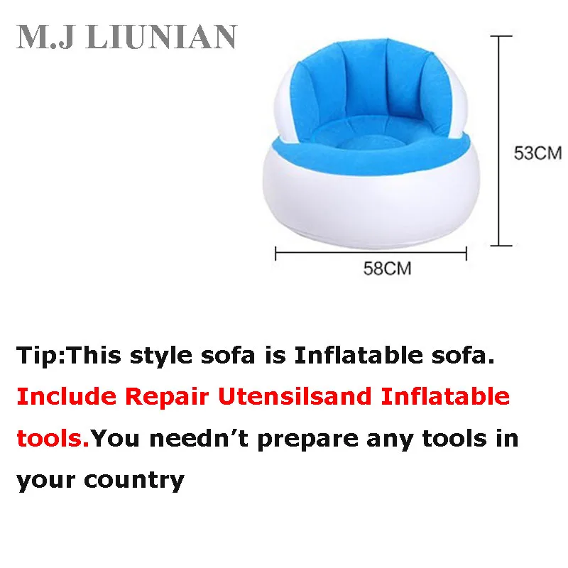 M.J LIUNIAN Baby Inflatable Sofa With Patching Inflated Tools Kids Sofas Newest Babies Seat Chair Infant inflation Bean Bag M.J LIUNIAN Baby Inflatable Sofa With Patching Inflated Tools Kids Sofas Newest Babies Seat Chair Infant inflation Bean Bag
