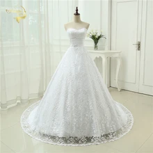 Vestido De Noiva Free Shipping New Design Backless Casamento A line With Train Robe De Mariage