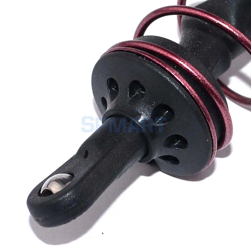 1 Pair 1:8 RC Car Buggy Monster Trunk Truck Rear Shock Absorber for HOBAO ZD Racing JLB HSP EM Racing ZD Racing DHK