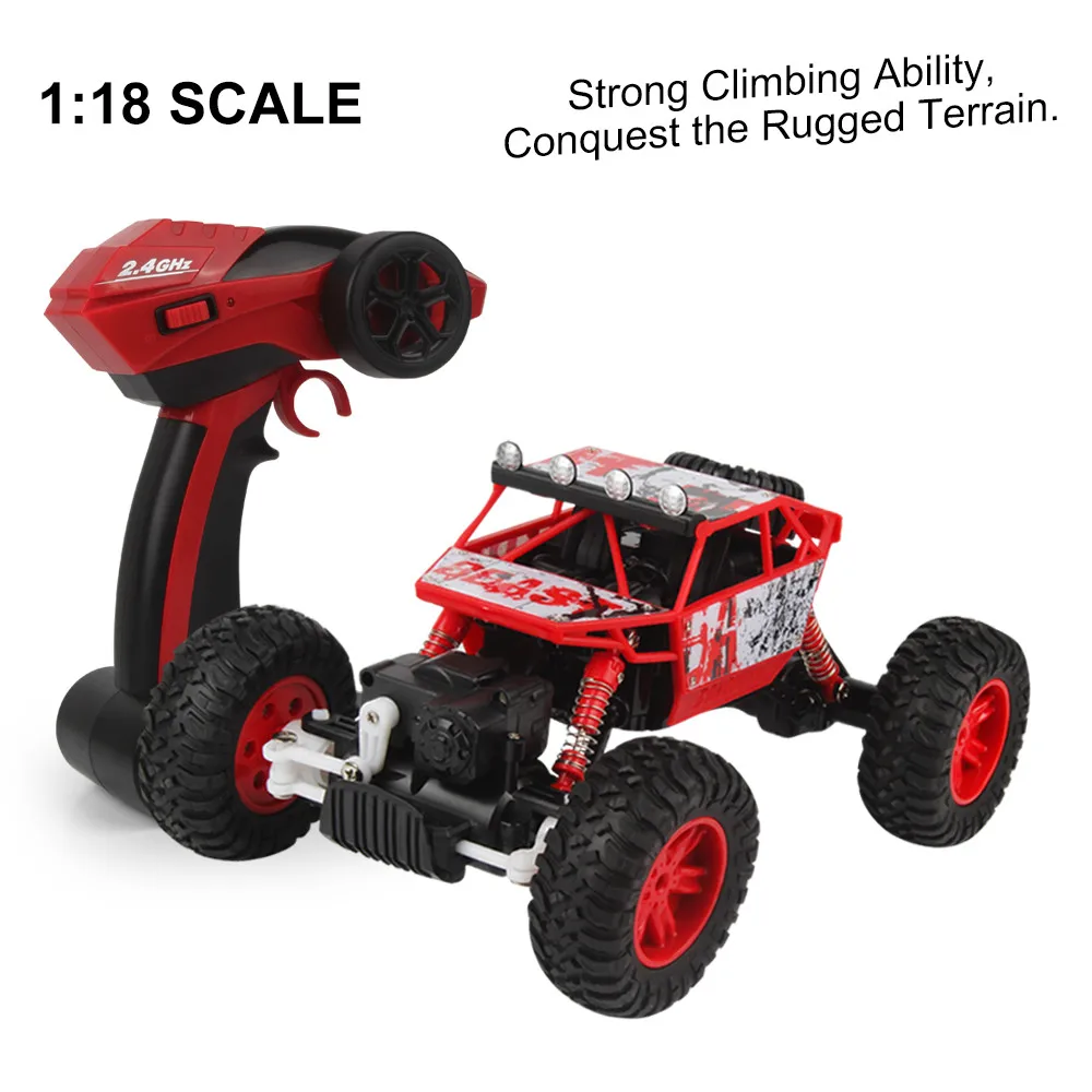 

1/18 2.4GHZ 4WD Radio Remote Control Off Road RC Car ATV Buggy Monster Truck Toy Collection Kids Gift Toy