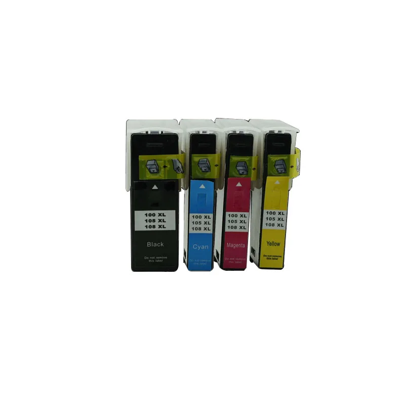 4x совместимый чернильный картридж для принтера Lexmark 100 100XL 108XL S305 S405 S505 S605 Pro205 Pro705