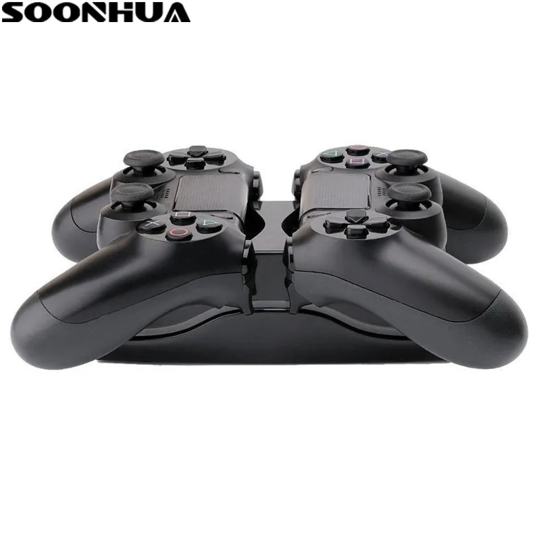 Светодиодный игровой контроллер SOONHUA с зарядным устройством геймпад для консоли