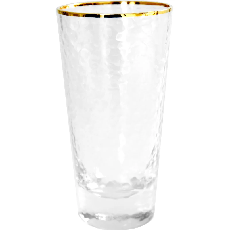 1 шт прозрачный золотой обод стеклянная кружка напиток Стакан Кружка для подарка