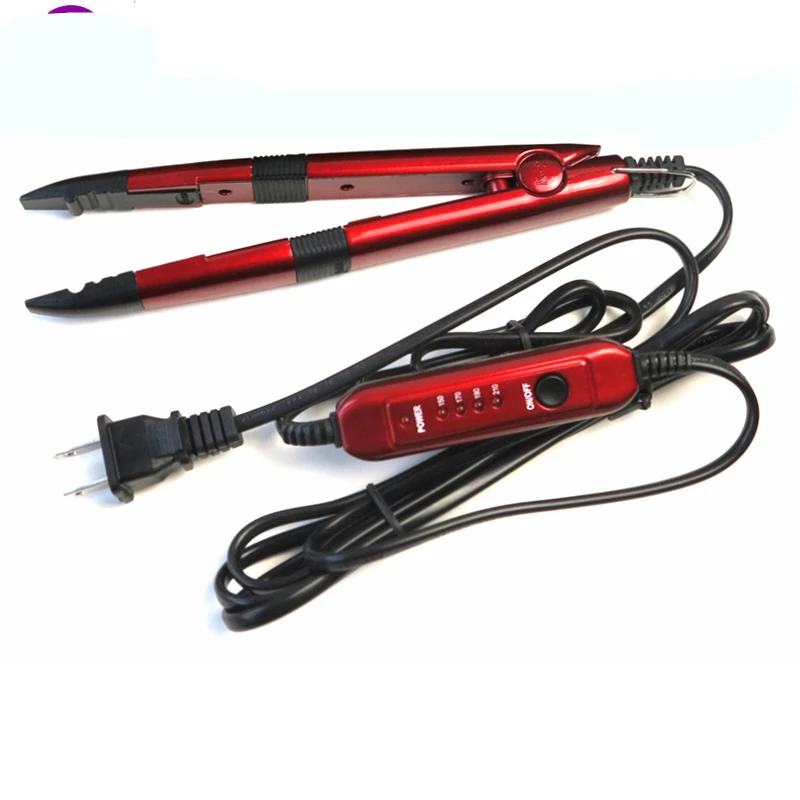 5PC Professional Tem Control Iron Heat Keratin Pre Bonded Hair Extensions Tools Fusion Connectors 4 Colors Available