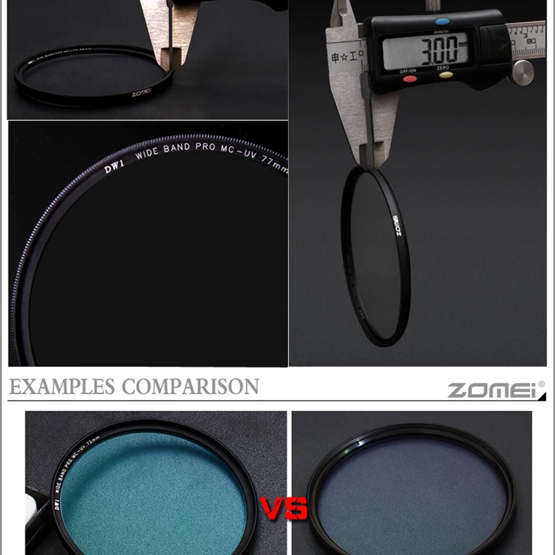 Filtros para câmeras