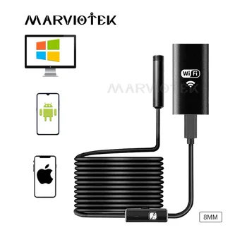 

Wifi Endoscope camera Surveillance Mini Camera HD 720P Endoscope For Android Soft Cable Tube Pipe Iphone Endoscope Inspection