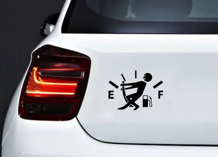 

9.2CM*12.7CM 4PCS High Quality Creative Funny Cartoon Car Stickers Fuel Tank Cap Decals Wall Stickers Vinyl Accessories