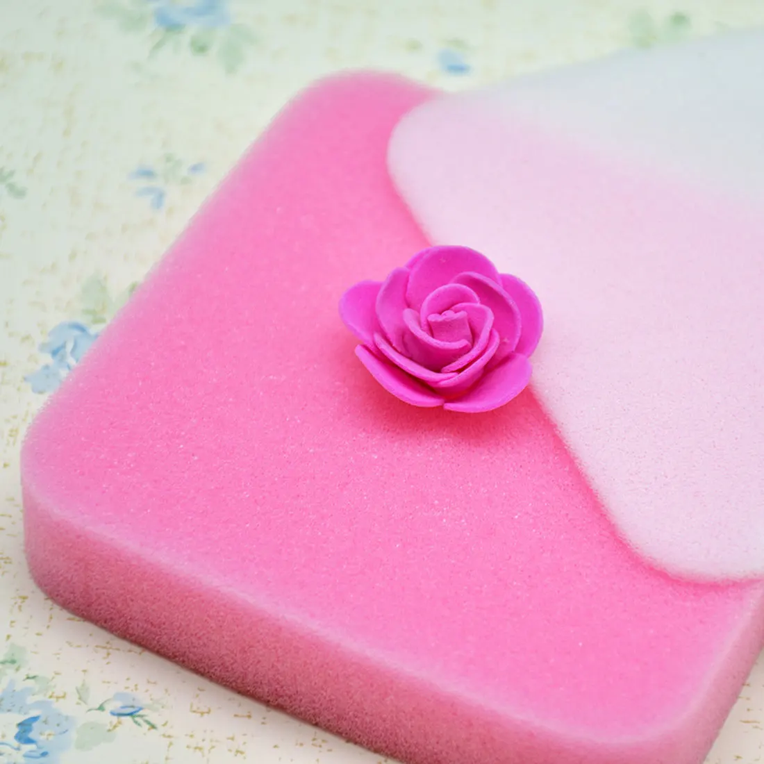 

Kitchen DIY 2pcs Fondant Flower Shapes Mat Shaping Foam Pad Sponge Gum Paste Baking Decorating Mat For Flower Making Tools