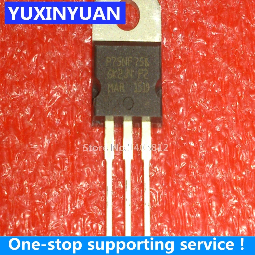

P75NF75 75N75 TO-220 10pcs/lot