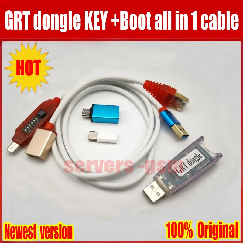 Ключ ключ GRT мощный + Boot все в 1 кабель для Qualco Tool IMEI repair remove FRP Samsung Huawei HT C NOKIA L G SONY oppo