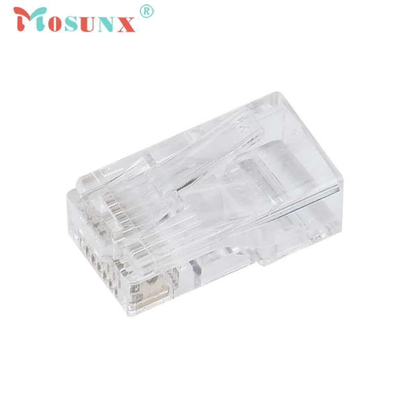 Сетевой соединитель Cat5 Cat5e 20 шт. металлический кабель rj45 модульные штекеры провод