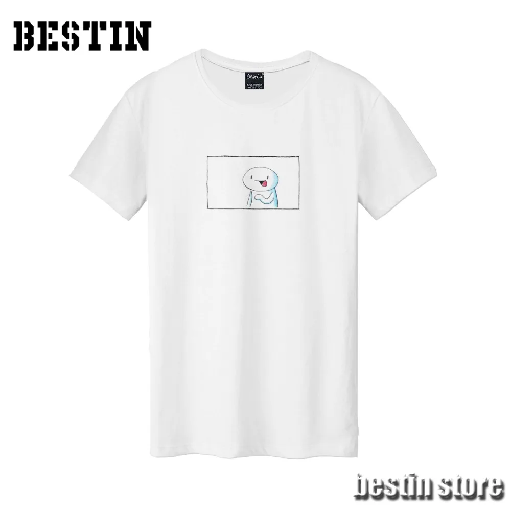 Бэстин новый мультфильм TheOdd1sOut Милая хлопковая футболка/толстовка/толстовки