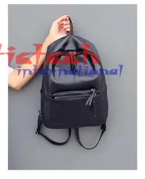 

by dhl or ems 100pcs New Travel Backpack Korean Women Backpack Leisure Student Schoolbag Soft Women Bag
