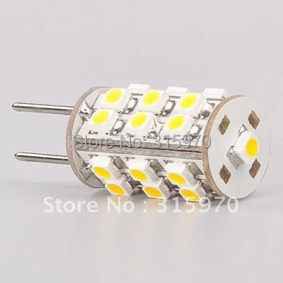 

G4 Down Light Led 12V 25LED 3538SMD White Warm White Tower Bulb G4 MR11 LED BULB 260LM 10pcs/lot