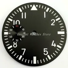 38,9 мм часы Parnis комплект с циферблатом, приблизительный срок поставки: 6497 st36 механические двигаться Для мужчин t Для мужчин часы уход за кожей лица