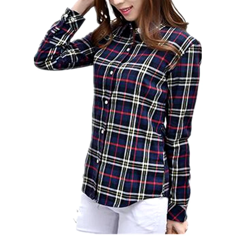 cheap plus size flannel shirts