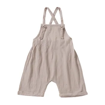 

Baby Girl Sleeveless Clothes Summer New Kids Ruffle Sleeveless Solid Romper Summer Sleeveless Jumpsuit Playsuit For Infant #lr1