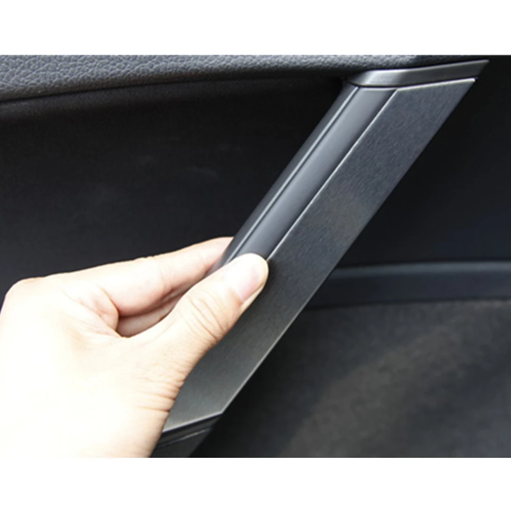 Matt Stainless Steel Car Door Handle Cover Auto Stickers Car Styling Decoration For VOLKSWAGEN VW Golf 7 Golf7 MK7 4pcs per set Matt Stainless Steel Car Door Handle Cover Auto Stickers Car Styling Decoration For VOLKSWAGEN VW Golf 7 Golf7 MK7 4pcs per set
