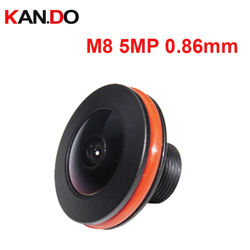 

m8 lens 5MP 0.86mm FPV VR Camera Lens 210 Degree Panoramic Fisheye Lens IR Filter HD 5.0Megapixel F2.2 1/3" Mount M8 lens