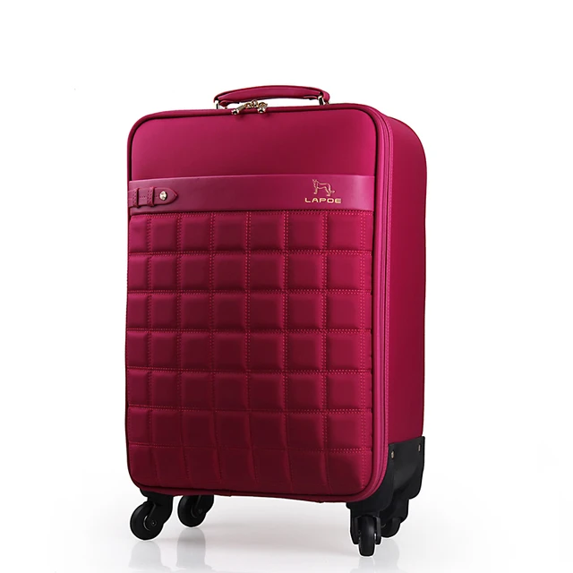 Fashion set luggage for men and women boarding luggage travel 16/20/22/ inch luggage lattice password suitcase spinner wheel