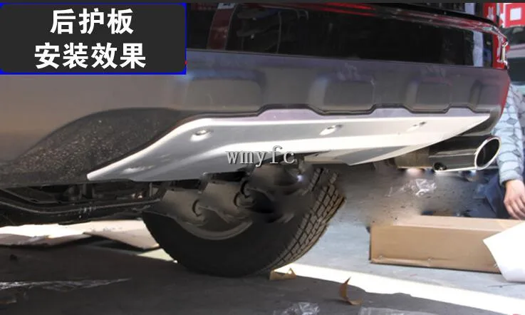 Передний и задний бампер из алюминиевого сплава для Honda CRV 2010 2011 2 шт.|Амортизаторы|