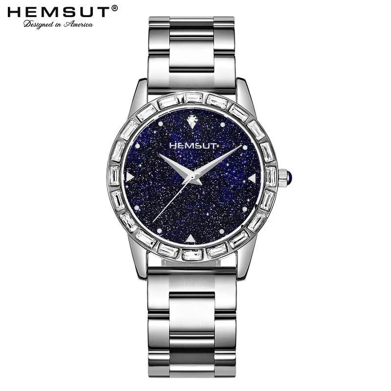 

NEW Brand Luxury Women Watch 316 Stainless Steel Band Galaxy Dial Design Women Wrist Watch in original box