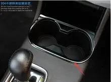 Автомобиль Стайлинг для Mitsubishi Outlander 2013 2014 2015 2016 1 шт. Стекло Здания декоративные Нержавеющая сталь Авто интимные аксессуары