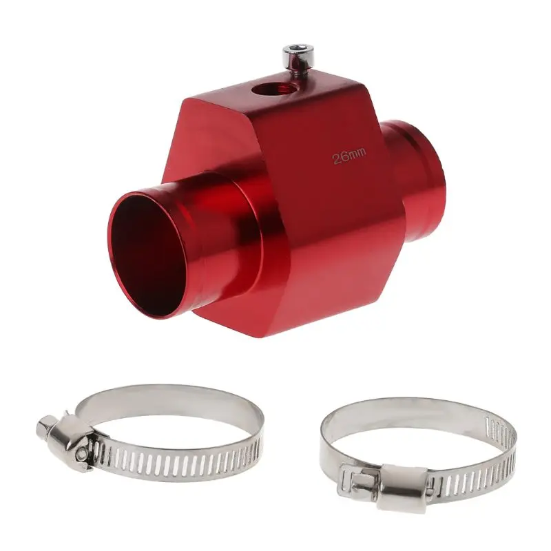 

26mm-40mm Car Water Temp Temperature Sensor Gauge Joint Pipe Sensor Radiator Hose Adapter