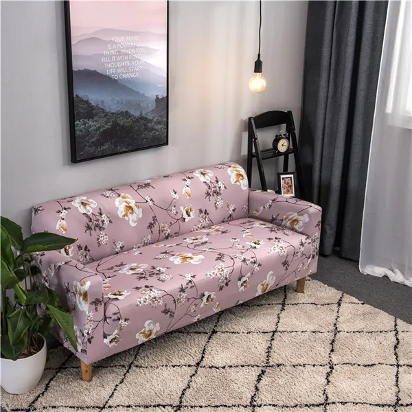 Slipcovers эластичный чехол для дивана все включено нескользящий секционный эластичный чехол для дивана с принтом протектор дивана кресло полотенце - Цвет: 7