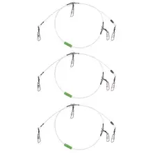 3 шт./компл. рыболовные снасти Нержавеющая сталь рыболовные снасти проволочный вдеватель веревка шнур шарнирное соединение шнура, крючки, станок и балансировочный кронштейн удочки для рыбалки в море