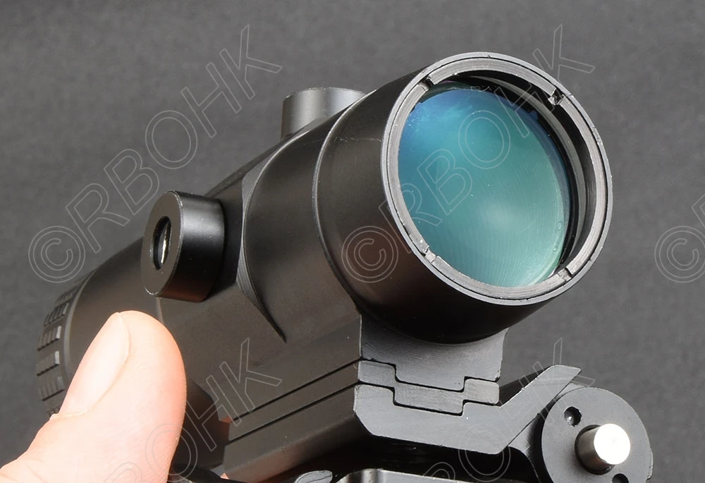 Тактический голографический 1x Красный точка зрения Область 3x лупа с флип Пикатинни База R4193