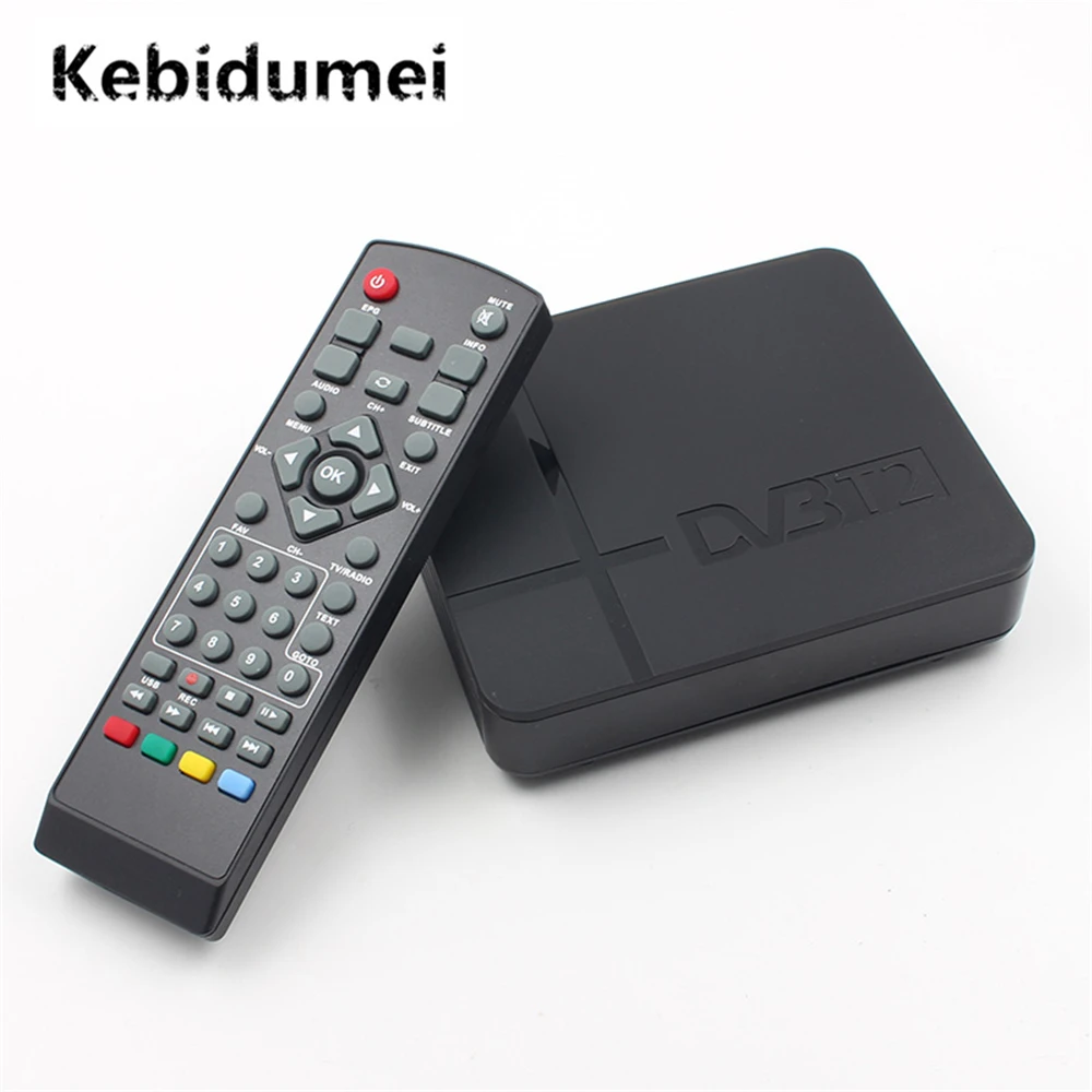 

Kebidumei Mini K2 HD DVB-T2 Set-top Box Original Digital Terrestrial Receiver For MPEG 4 Compatible with DVB-T for TV HDTV