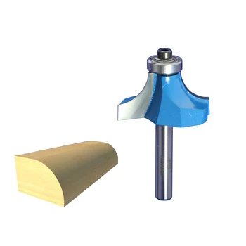 

1pcs 1/4*R7/16 corner rounding Chamfer cutter frazier milling cutter knife tool fresa router bit for wood fresa 9353