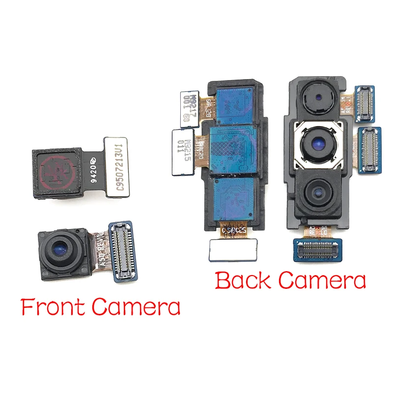 

New Back Rear Camera Module Flex Cable +Front Facing Camera For Samsung Galaxy A5 A505 A505F Replacement Parts