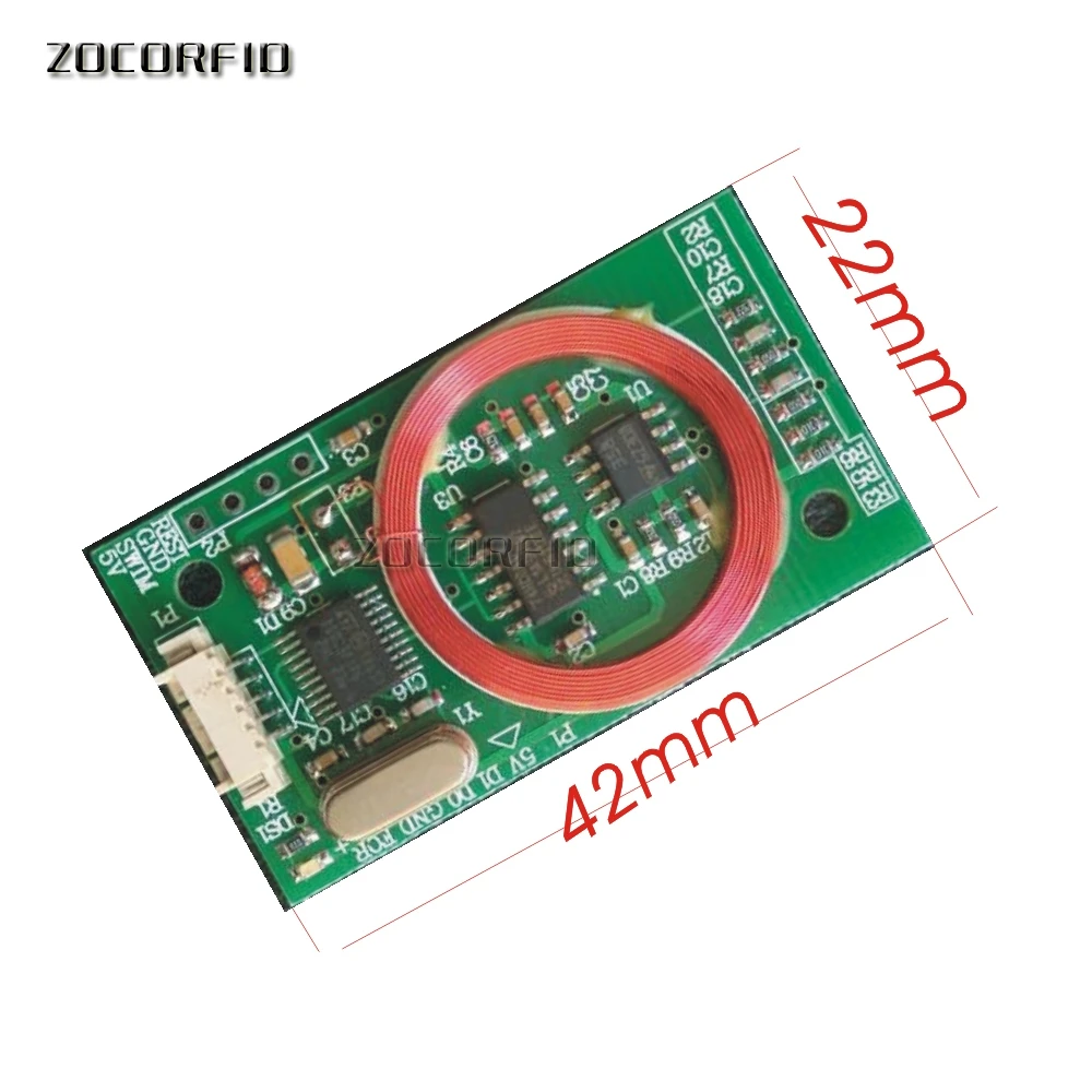 7941E RFID считыватель Модуль UART 3Pin 125 кГц EM4100 DC 5 В wG26 для контроля доступа для Arduino