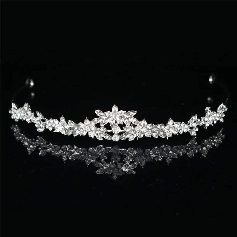 19 Designs Crystal Wedding Bridal Tiara Crowns for Women Princess Hair Ornament Fashion Bride Headpiece Hair Jewelry Accessories