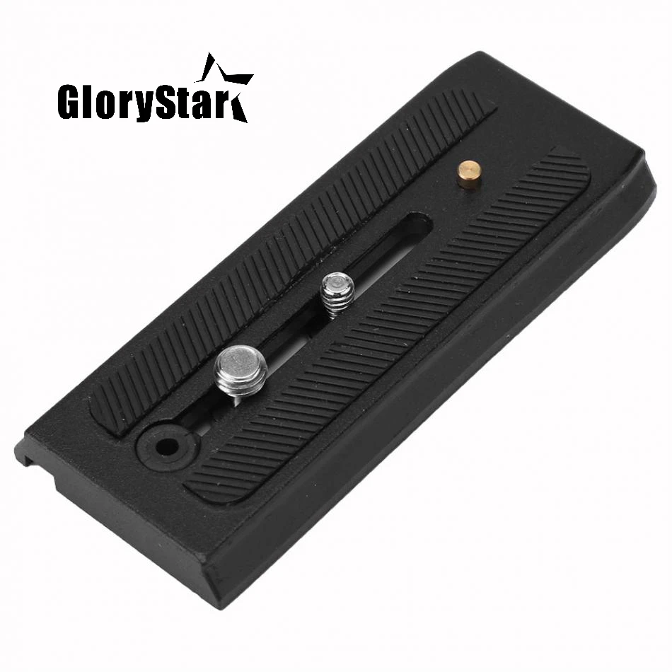 

GloryStar Quick Release Plate Sliding 501PL Plus Rapid Connect Base for Manfrotto 501 503 701HDV MH055M0-Q5 1/4 3/8 Screw 11.8cm