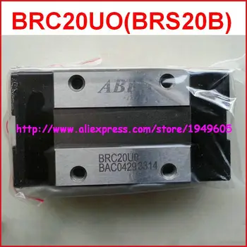 

1pc of Original Taiwan ABBA Linear bearings BRS20B, slider block BRC20U0, Square slider blocks