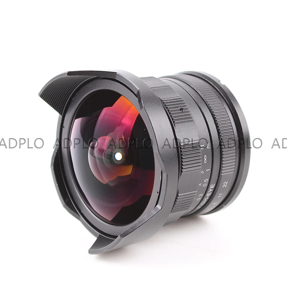 7,5 мм F2.8 для FX NEX Micro 4/3 M4/3 рыбий глаз широкоугольный объектив подходит для Fuji. film/S. ony Nex/micro four thirds/Ca. non EF/M+ подарок