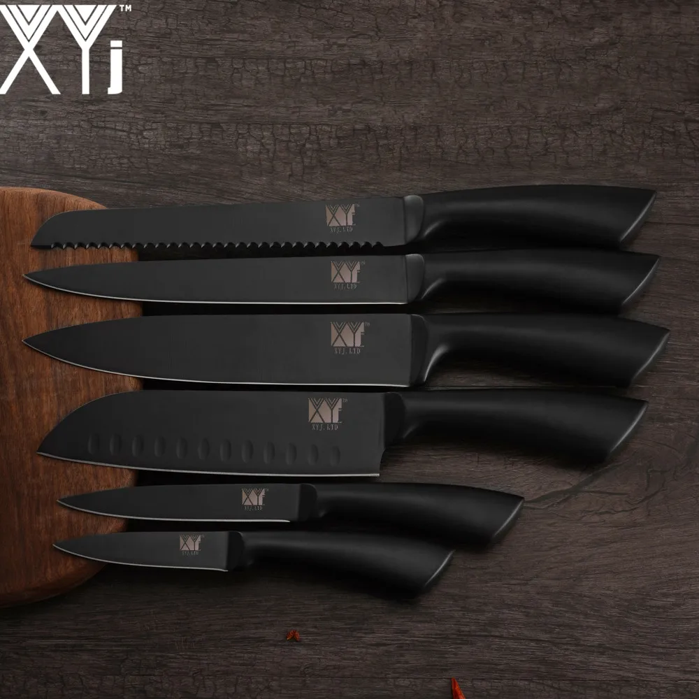 XYj 8 'ƍ'' 5 'Ɖ 5'' кухонные ножи из нержавеющей стали набор шеф повара для