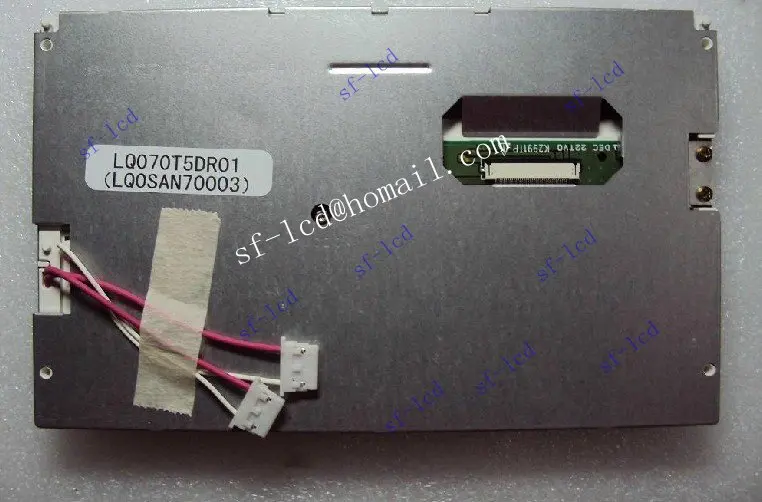 

Original 5inch LCD screen panel for SHARP LQ070T5DR01 LCD display screen panel Car navigation/AUDI system free shipping