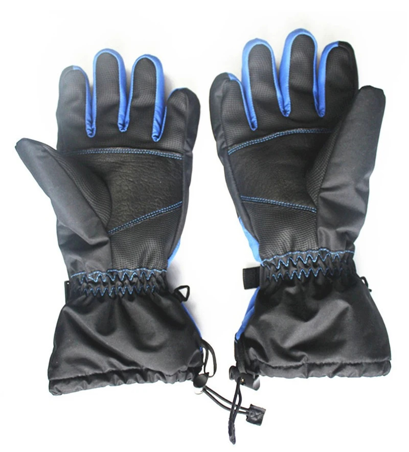 Winter Heated Gloves USB Hand Warmer Electric Thermal Gloves Rechargeable Battery Heated Gloves Cycling Bicycle Ski Gloves