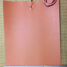 400X500 мм 1600 Вт 220 В, W/NTC 100 к термистор, силиконовый нагреватель огромный Мега 3d принтер нагреватель, тепловая Большая пластина нагревательная прокладка потепление