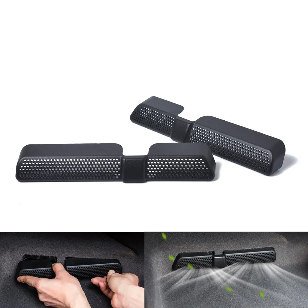 

2pcs Air Conditioning Outlet For VW Jetta Vento GLI MK5 Under Seat Floor Heater Air Condition Vent Cover Outlet Grill