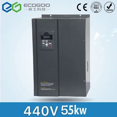 

Free Shipping -Hot Sale 55KW/3 Phase 440V 100A Frequency Inverter-- vector control 55KW inverter/ Vfd 55KW