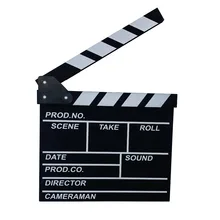 Большой ручной фотографический Реквизит 30*27 см классический реквизит для видеосъемки с хлопушкой ТВ фильм Хлопушка доска фильм сланец Cut Prop